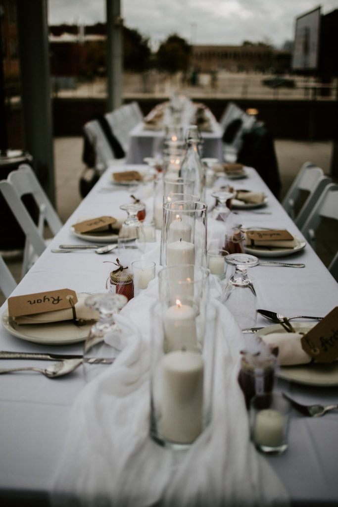 Downtown Market Grand Rapids Wedding Reception Table