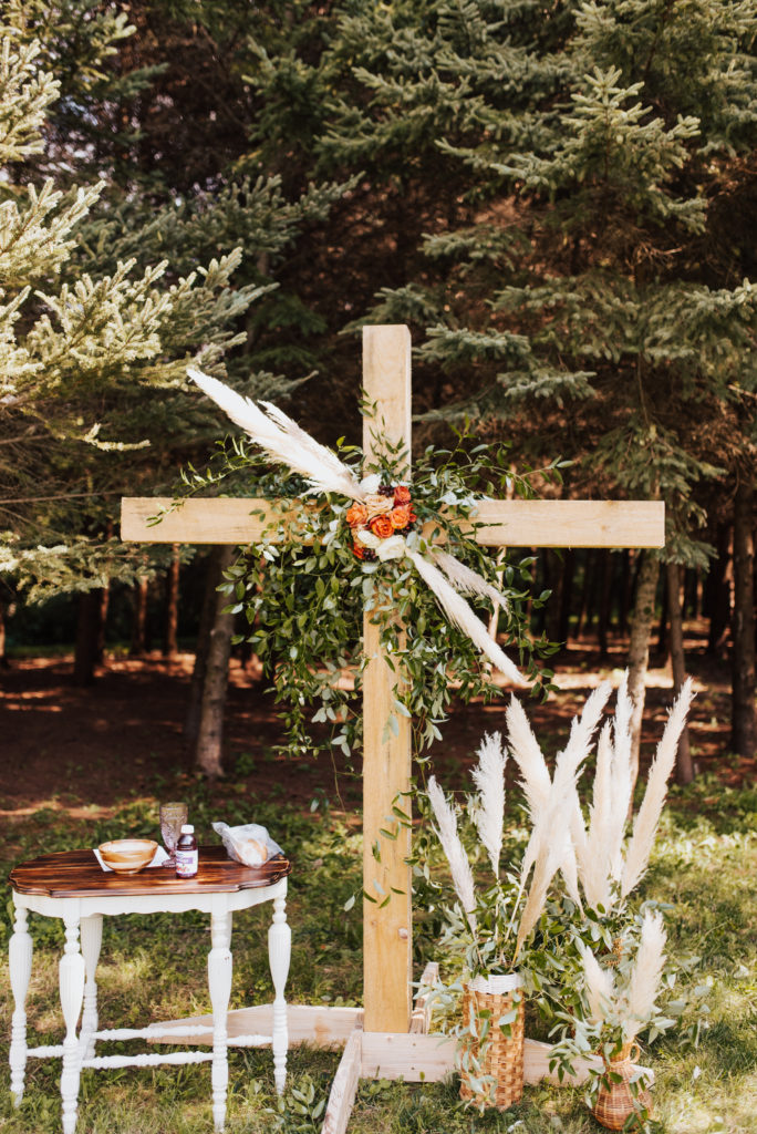 Ceremony Decorations at The Pine Tree Barn