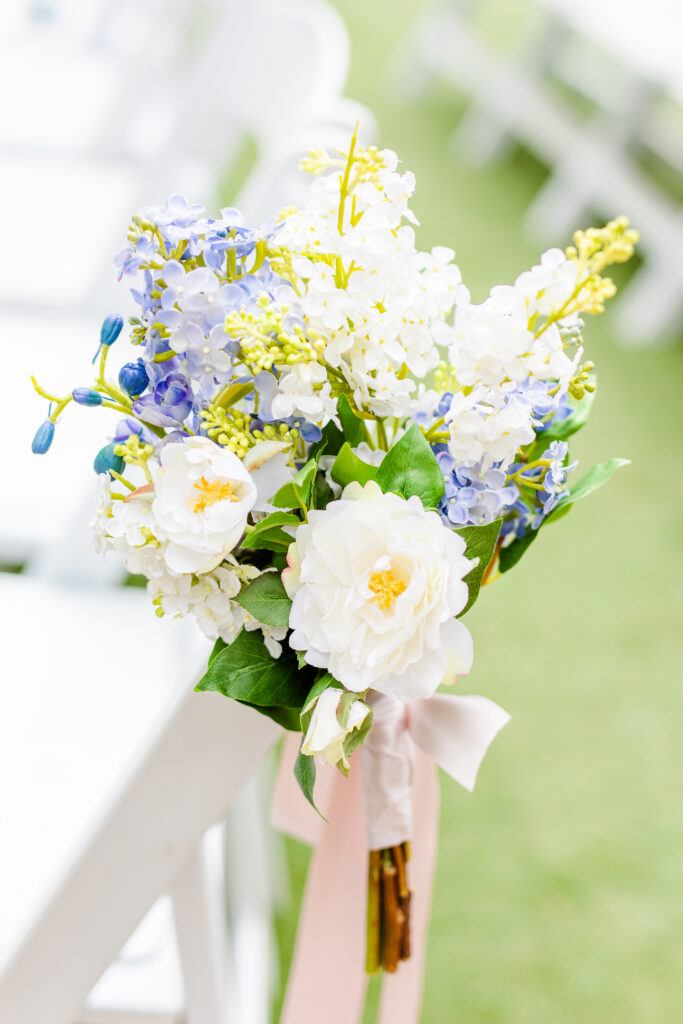 Ceremony Aisle Florals