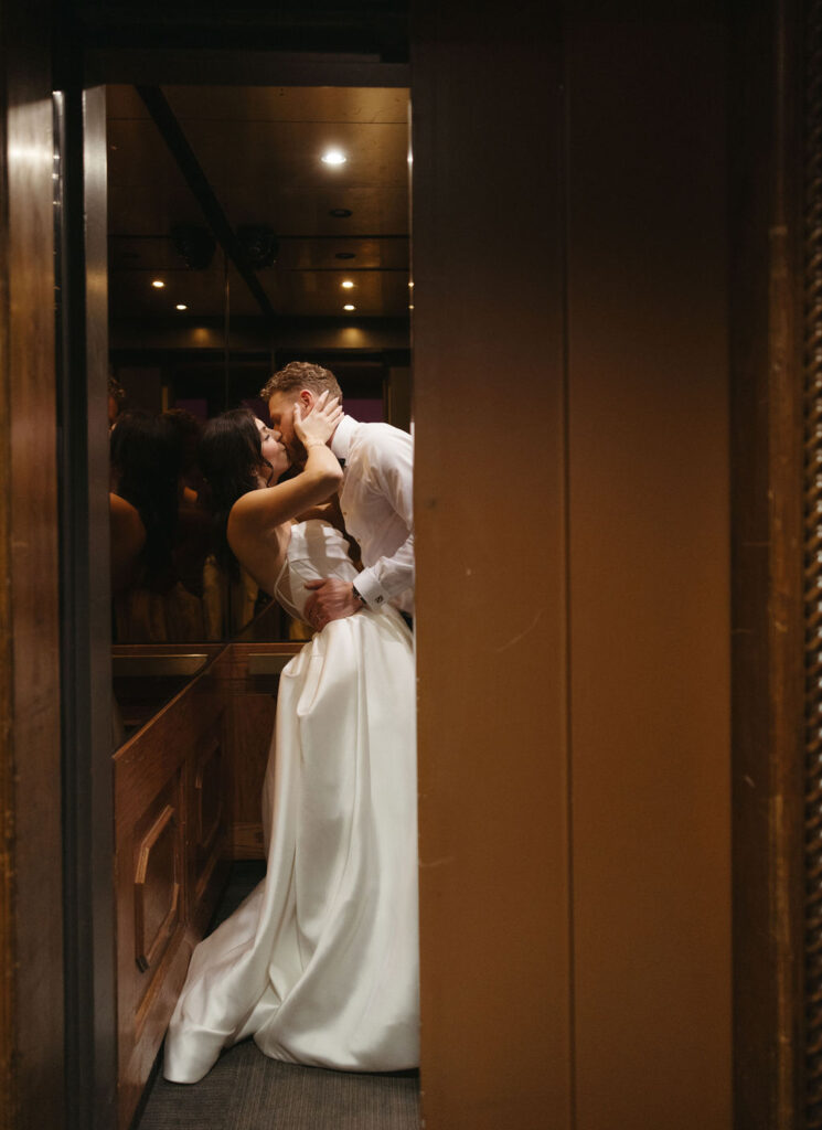 Elevator shot, city flats ballroom Grand Rapids Michigan