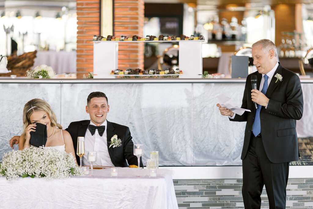 Parent welcome speech - sweetheart table inspo