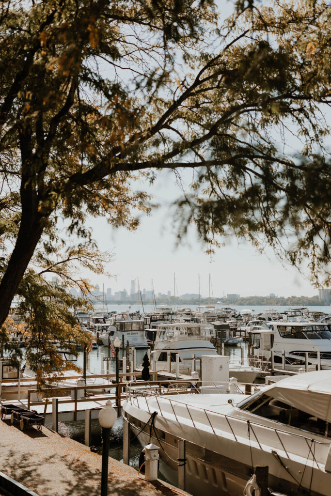 Detroit Yacht Club, wedding cocktail hour