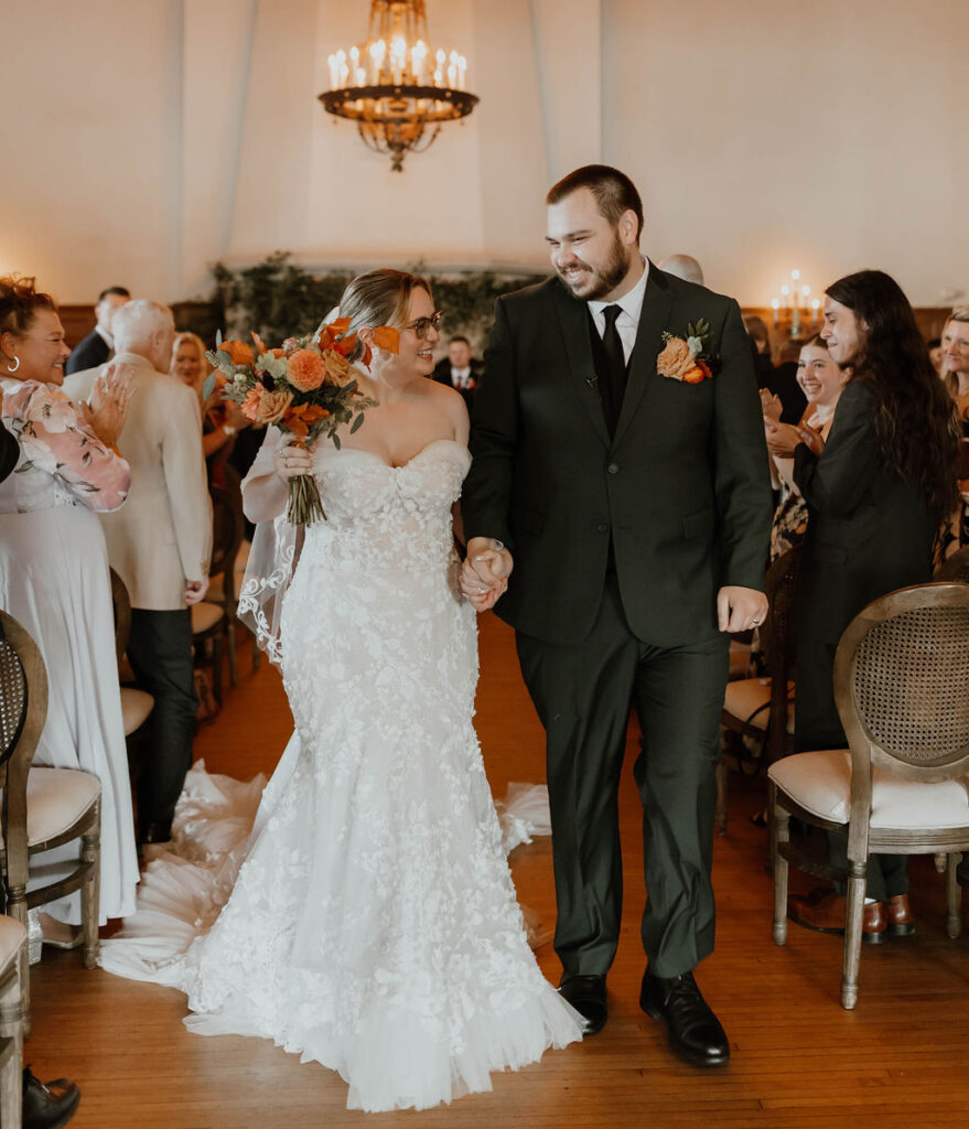 Ceremony Recessional, Detroit Wedding