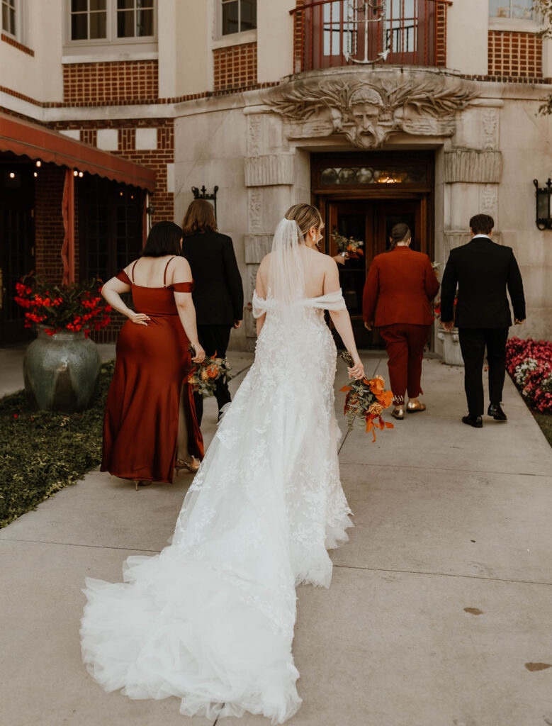 The detroit yacht club, wedding party