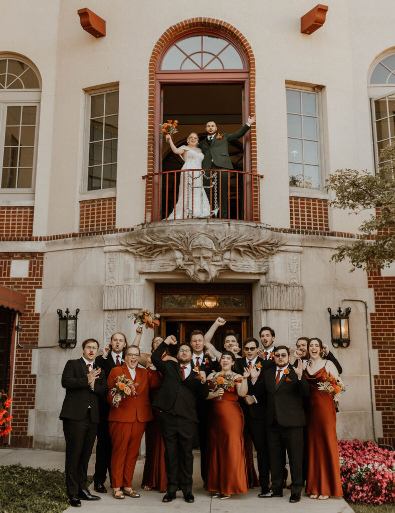 Wedding Party Photos - Detroit Michigan