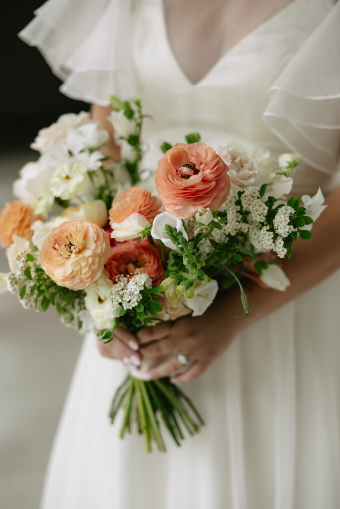 Floral bouquet details