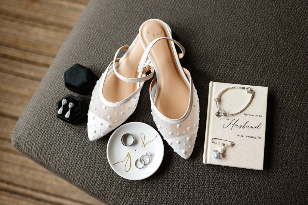 Bride flat lays
