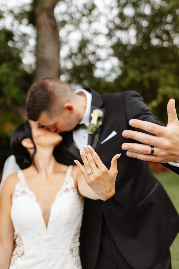 Just married ring photos