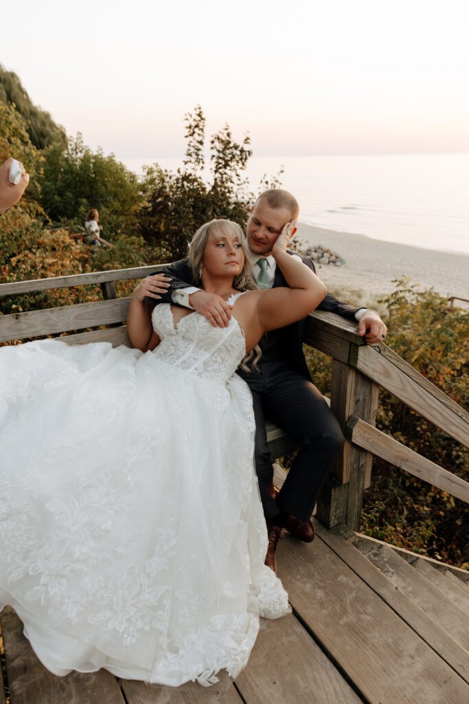 Lake Michigan Wedding